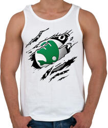 printfashion Skoda - Férfi atléta - Fehér (2608711)