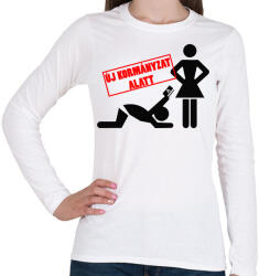 printfashion Új kormányzat alatt - Női hosszú ujjú póló - Fehér (5174083)