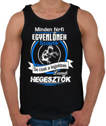 printfashion Legjobb hegesztő - Férfi atléta - Fekete (929726)