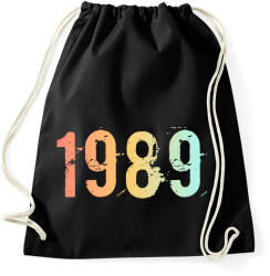 printfashion 1989 - Sportzsák, Tornazsák - Fekete (11830976)