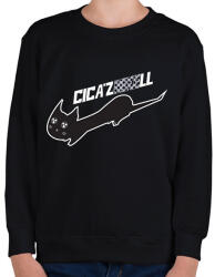 printfashion cicázNIKEll. w - Gyerek pulóver - Fekete (15771966)