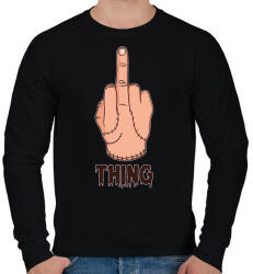 printfashion Thing - Férfi pulóver - Fekete (11611056)