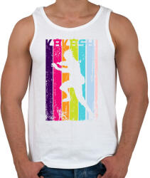 printfashion Kakashi karakter - Férfi atléta - Fehér (5092735)