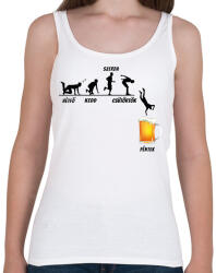 printfashion Sör hét - Női atléta - Fehér (12414100)