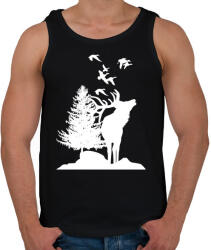 printfashion wild life - Férfi atléta - Fekete (3760102)