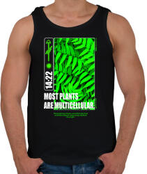 printfashion Most plants - Férfi atléta - Fekete (15497312)