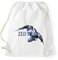 printfashion Zed - Sportzsák, Tornazsák - Fehér (1995481)