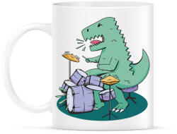 printfashion Dobos dínó - Bögre - Fehér (7650545)