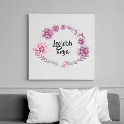 printfashion Anya - Vászonkép - Fehér (6621819)