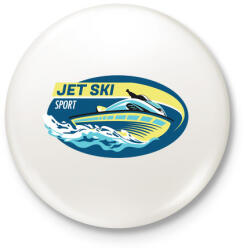 printfashion Jet-ski - Kitűző, hűtőmágnes - Fehér (3078332)