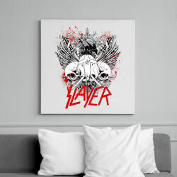 printfashion SLAYER metal band - Vászonkép - Fehér (6632116)