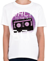 printfashion 90-es évek - Gyerek póló - Fehér (6348751)