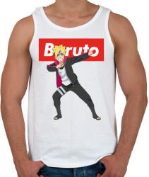 printfashion Boruto Uzumaki - Férfi atléta - Fehér (5410760)