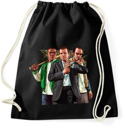 printfashion GTA karakterek #2 - Sportzsák, Tornazsák - Fekete (14529022)