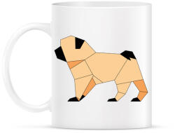 printfashion Mopsz - Bögre - Fehér (1202684)