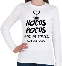printfashion hucus pocus - Női hosszú ujjú póló - Fehér (2161322)