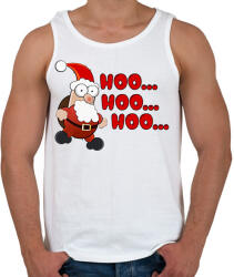 printfashion Télapó - hoo. . . - Férfi atléta - Fehér (16775729)