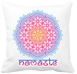 printfashion Mandala - Párnahuzat, Díszpárnahuzat - Fehér (14511190)