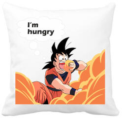 printfashion I'm hungry - Párnahuzat, Díszpárnahuzat - Fehér (12361831)