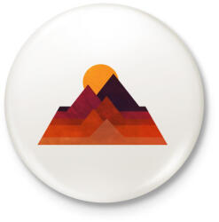 printfashion Sivatag 1 - Kitűző, hűtőmágnes - Fehér (5258340)