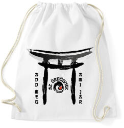 printfashion Add meg az ördögnek - Sportzsák, Tornazsák - Fehér (7631258)