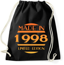 printfashion 1998 - Sportzsák, Tornazsák - Fekete (12784500)