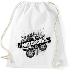 printfashion motor - Sportzsák, Tornazsák - Fehér (15178997)