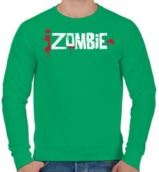 printfashion Izombie - Férfi pulóver - Zöld (2865349)