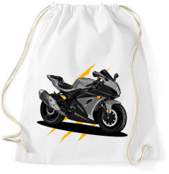 printfashion Sport motor - Sportzsák, Tornazsák - Fehér (13870087)