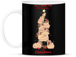 printfashion all i want for christmas. . . - Bögre - Fekete (15204902)