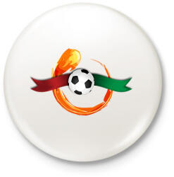 printfashion Foci - Kitűző, hűtőmágnes - Fehér (14883854)