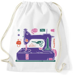 printfashion Varrógép - Sportzsák, Tornazsák - Fehér (7628077)
