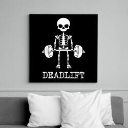 printfashion Deadlift - Vászonkép - Fekete (8955226)