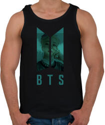 printfashion bts-jimin - Férfi atléta - Fekete (6289025)