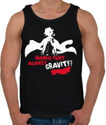 printfashion Bungo Stray Dogs Wanna fight against gravity? - Férfi atléta - Fekete (16544855)