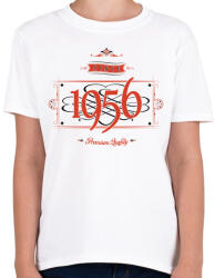 printfashion since-1956-red-black - Gyerek póló - Fehér (526842)