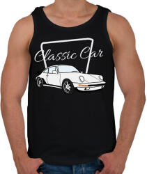 printfashion Classic Car - Férfi atléta - Fekete (5013844)