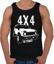 printfashion offroad - Férfi atléta - Fekete (6046568)