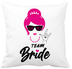 printfashion Team Bride 3 - Párnahuzat, Díszpárnahuzat - Fehér (12598870)