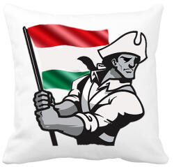 printfashion Magyar Patrióta - Párnahuzat, Díszpárnahuzat - Fehér (535199)