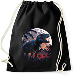 printfashion A dínók utolsó napja - Sportzsák, Tornazsák - Fekete (11649863)