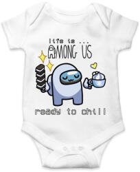 printfashion Among us - ready to chill - Baba Body - Fehér (4800026)