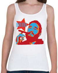 printfashion Havanna szivar & Fidel Castro - Női atléta - Fehér (4109420)