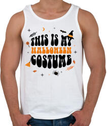 printfashion Halloween costume - Férfi atléta - Fehér (8753112)