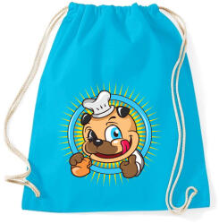 printfashion A pék kutyája - Sportzsák, Tornazsák - Surf blue (36619)