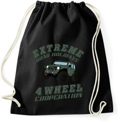 printfashion jeep - Sportzsák, Tornazsák - Fekete (4764267)
