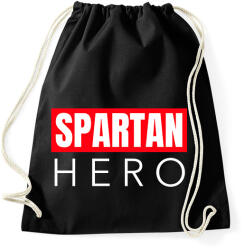 printfashion SPARTAN HERO - Sportzsák, Tornazsák - Fekete (11439180)