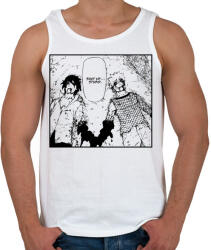printfashion Naruto vs Sasuke - Férfi atléta - Fehér (1198582)