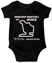 printfashion Magyar Nagydij 01 - Baba Body - Fekete (13213396)