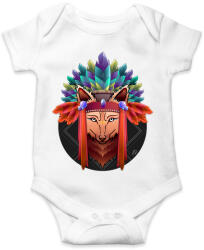 printfashion Indián róka - Baba Body - Fehér (4221418)